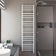 Полотенцесушитель электрический Grota Estro 480x1800 N RAL9016 EL Белый - изображение 4