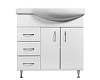 Тумба с раковиной Stella Polar Концепт, 80 см, SP-00000129+1WH110225