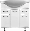 Тумба с раковиной Stella Polar Концепт, 90 см, SP-00000132+1WH110790