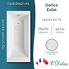 Ванна Delice Eclat, 170х70, DLR230621-AS