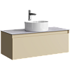 Тумба под накладную раковину Aqwella Geometria, 102 см, GE01101MD+STG1014X456GS