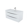 Тумба с раковиной IDDIS Cloud CLO10W1i95K Белый