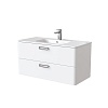 Тумба с раковиной IDDIS Brick BRI10W1i95K Белый