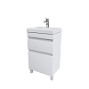 Тумба с раковиной IDDIS Zodiac ZOD5CBFi95K Белый