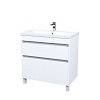 Тумба с раковиной IDDIS Zodiac X ZDX80WFi95K Белый