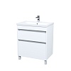 Тумба с раковиной IDDIS Zodiac X ZDX70WFi95K Белый