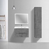 Тумба с раковиной Vincea Mia Slim VMC-2MC800S1BT Beton