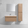 Тумба с раковиной Vincea Chiara VMC-2C100NO N.Oak