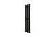 Полотенцесушитель водяной Grota Quill 230x1200 N RAL9005 Черный - изображение 1