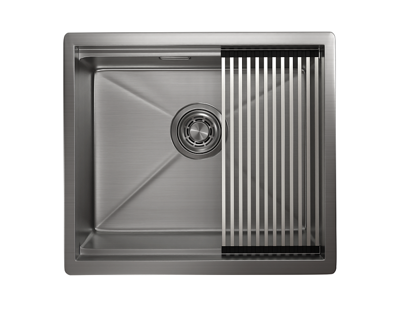 Кухонная мойка Granula Kitchen Space 5045U, сталь сатин
