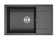 Кухонная мойка Granula 7805, черный - изображение 2