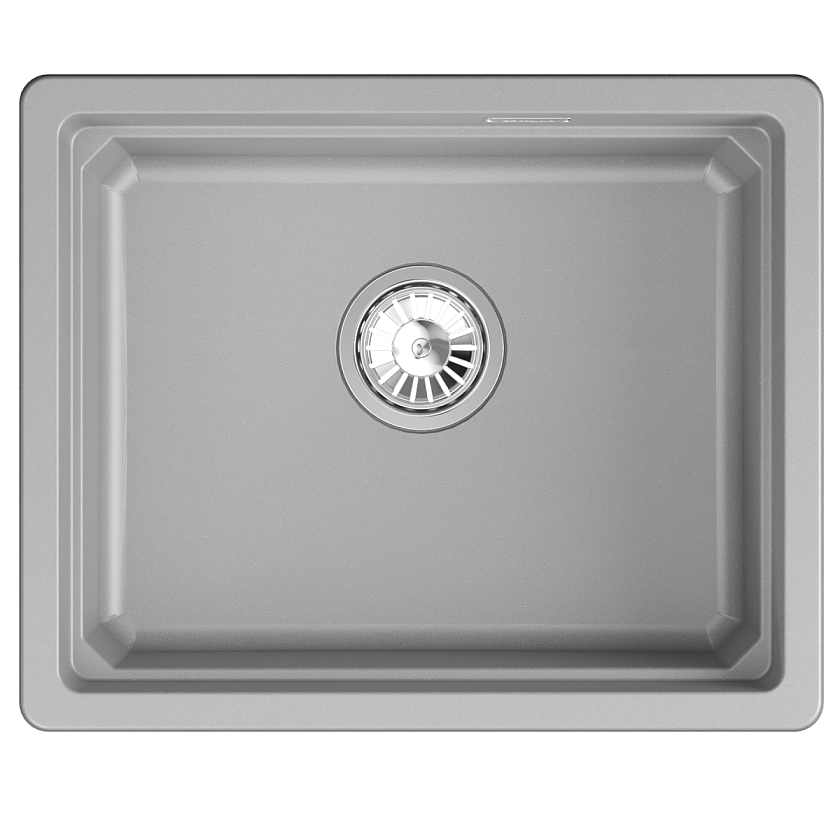 Кухонная мойка Granula Kitchen Space 5501iU, алюминиум