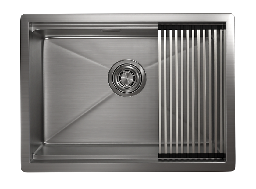 Кухонная мойка Granula Kitchen Space 6045U, сталь сатин