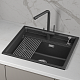 Кухонная мойка Granula Kitchen Space 6003i, черный - изображение 1