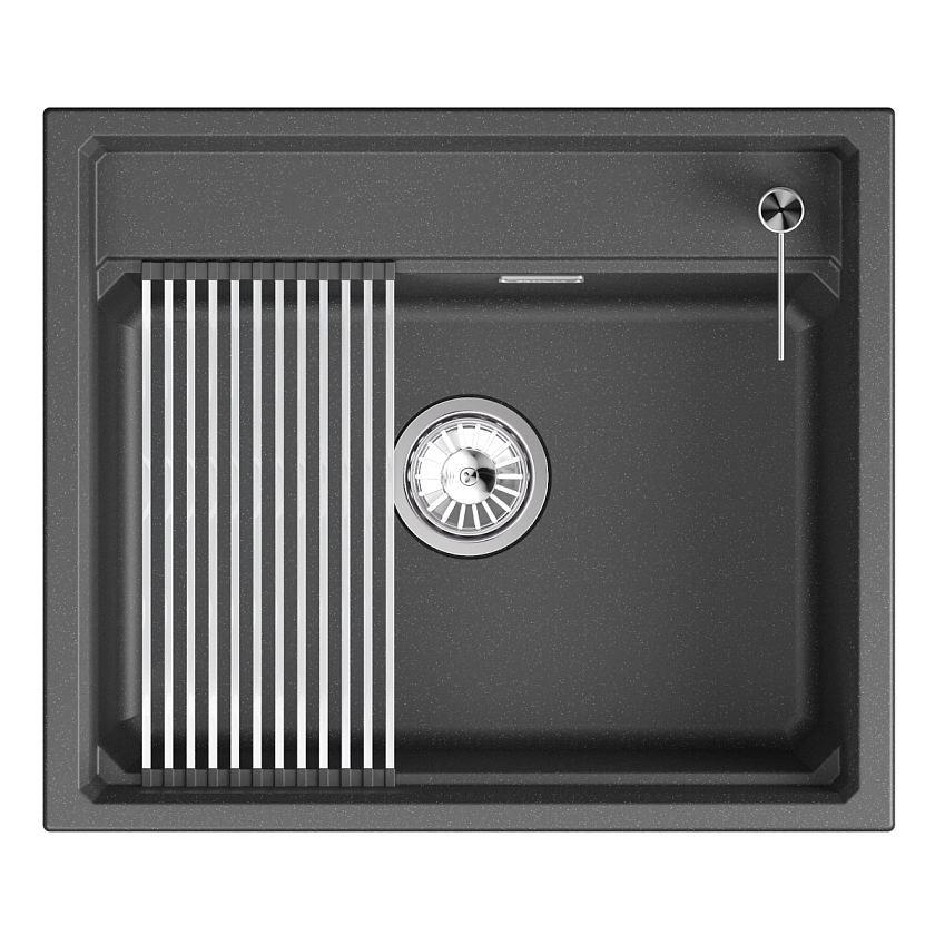 Кухонная мойка Granula Kitchen Space 6003i, черный