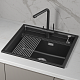 Кухонная мойка Granula Kitchen Space 6003i, шварц - изображение 1