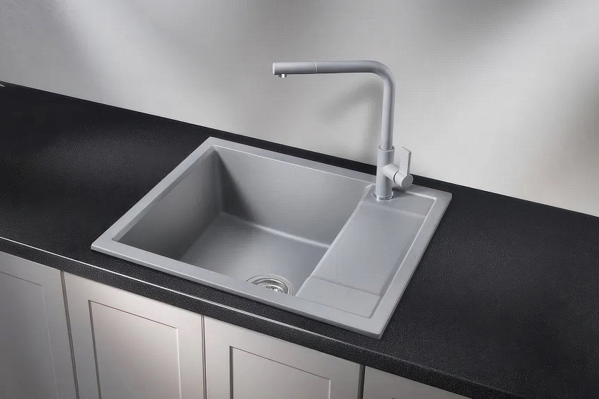 Кухонная мойка Granula Kitchen Space 7301i, шварц