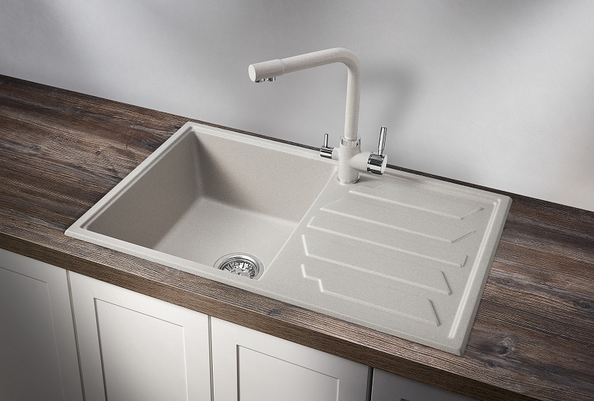 Кухонная мойка Granula 8002, базальт
