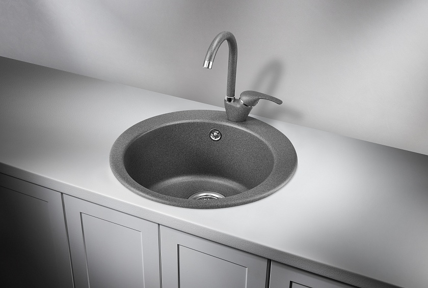 Кухонная мойка Granula 4801, графит