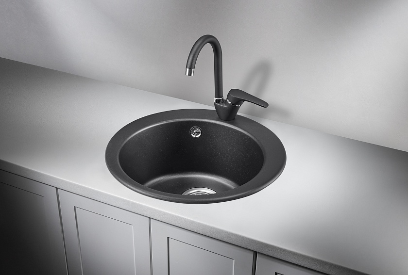 Кухонная мойка Granula 4801, шварц
