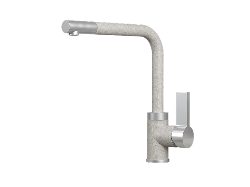 Кухонный смеситель GRANULA 5504, БАЗАЛЬТ