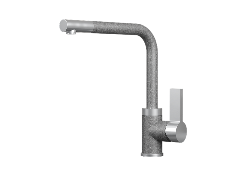 Кухонный смеситель GRANULA 5504, ГРАФИТ
