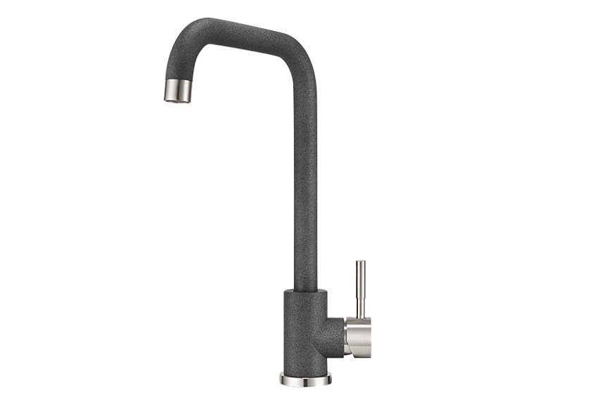 Кухонный смеситель GRANULA Standart ST-4033, ГРАФИТ