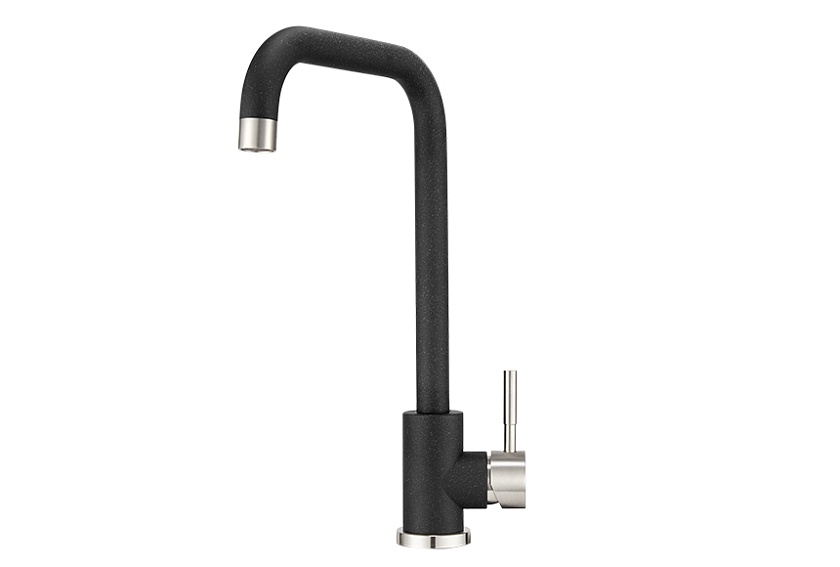 Кухонный смеситель GRANULA Standart ST-4033, ЧЁРНЫЙ