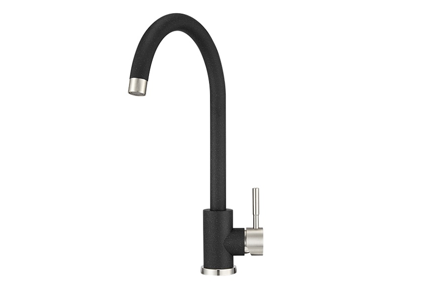 Кухонный смеситель GRANULA Standart ST-4031, ЧЁРНЫЙ