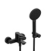 Смеситель для ванны Remer Rubinetterie Energy, черный матовый, EY02NO