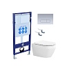 Инсталляция с подвесным унитазом Aquatek Лея, Set Aquatek Лея-014 4В1
