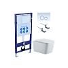Инсталляция с подвесным унитазом Aquatek Либра, Комплект Set Aquatek Либра N Kdi15