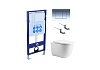 Инсталляция с подвесным унитазом Aquatek Классик, Set Aquatek Классик Cm-010 4В1