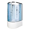 Душевая кабина AvaCan EM, 110x80, с гидромассажем, EM4511RNLED+GM