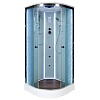 Душевая кабина AvaCan EM, 110x110, с гидромассажем, EM2011LED+GM