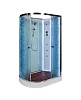 Душевая кабина AvaCan EM, 120x90, с гидромассажем, EM2012RNLED+GM
