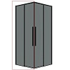Душевая дверь Grossman Galaxy раздвижная, 100см, 1/2.K33.01.10.21.10
