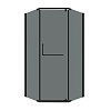Душевой угол Grossman Pragma, 90x90см, 302.K33.03.9090.21.10