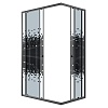 Душевой угол Niagara Eco, 120х80, NG-1012-14QBLACK