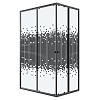 Душевой угол Niagara Eco, 100х80, NG-1018-14QBLACK