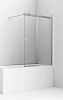 Стеклянная шторка для ванны Ambassador Bath Screens, 110х140, 16041115