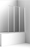 Стеклянная шторка для ванны Ambassador Bath Screens, 120х140, 16041114