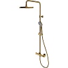 Душевая система встраиваемая OMNIRES Y термостатическая, золото, Y1244LUXLGL