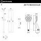 Душевой гарнитур WHITECROSS, брашированное золото, SET51BASICGLB  - изображение 2