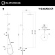 Душевая система WHITECROSS Y с термостатом, хром, Y1234BASICCR - изображение 3