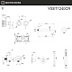 Встраиваемый смеситель для ванны WHITECROSS Y, хром, YSET1240CR - изображение 2