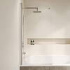 Стеклянная шторка для ванны RGW SC-09 06110908-11 800 мм, стекло прозрачное
