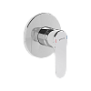 Встраиваемый смеситель для душа Vitra Root Round A42728EXP хром