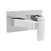 Встраиваемый смеситель для раковины настенный Vitra Root Square A42738EXP хром