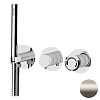Встраиваемый смеситель для душа Remer Rubinetterie Element ET97D3PXV, сталь